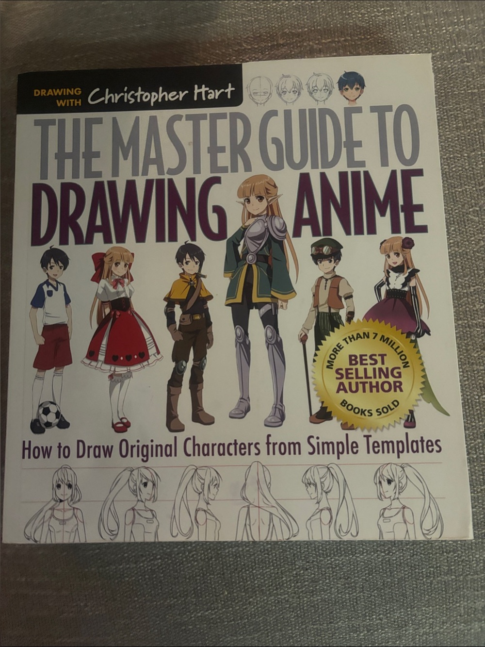 The Master Guide to Drawing Anime — White & Purple Cover